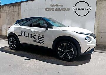 Nissan Juke JUKE 1.6 HYBRID 105 KW (143 CV) E6D-F AUTO Lunar White Midnight Black Metalizado